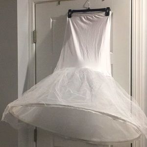 1 Hoop Mermaid Petticoat Underskirt